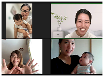 サワサワ夜泣き解消ゼミで開かれたミーティングの様子（２）