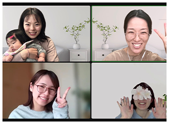 サワサワ夜泣き解消ゼミで開かれたミーティングの様子（３）